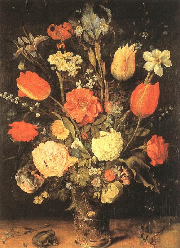 BRUEGHEL, Jan the Elder Flowers gy Germany oil painting art